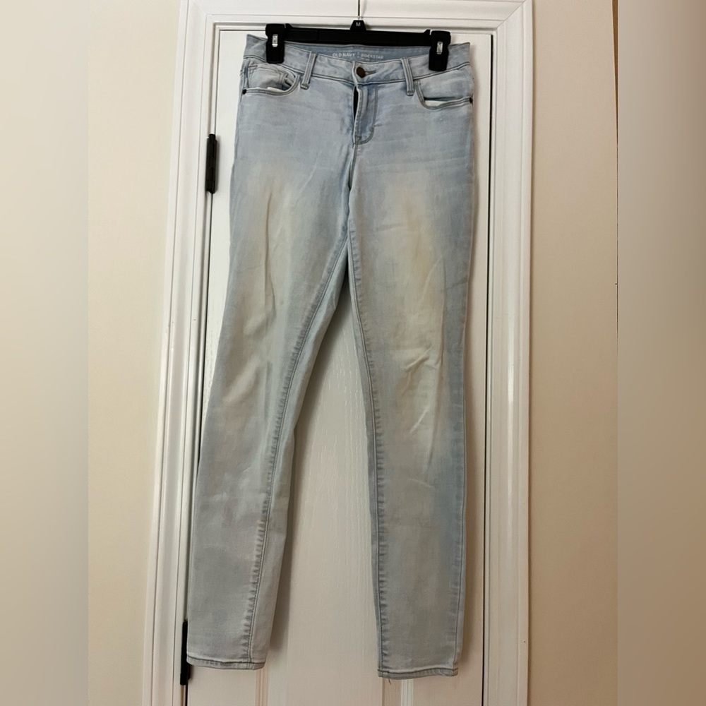 light washed jeans